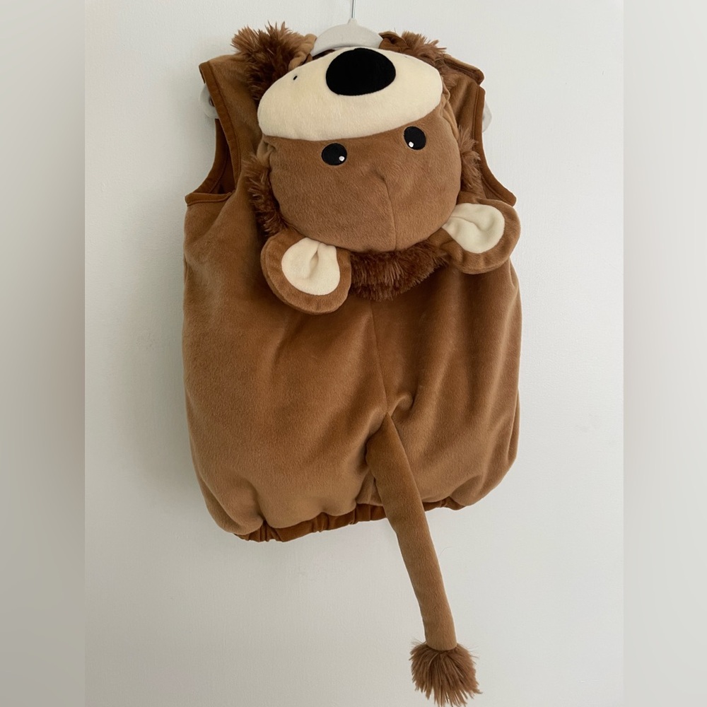 Koala Kids Plush Lion Costume - Brown and Cream